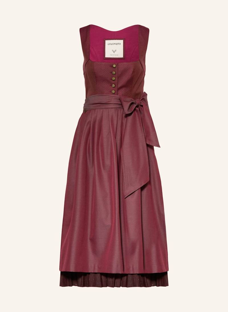 Cocovero Dirndl Hedi rot von CocoVero