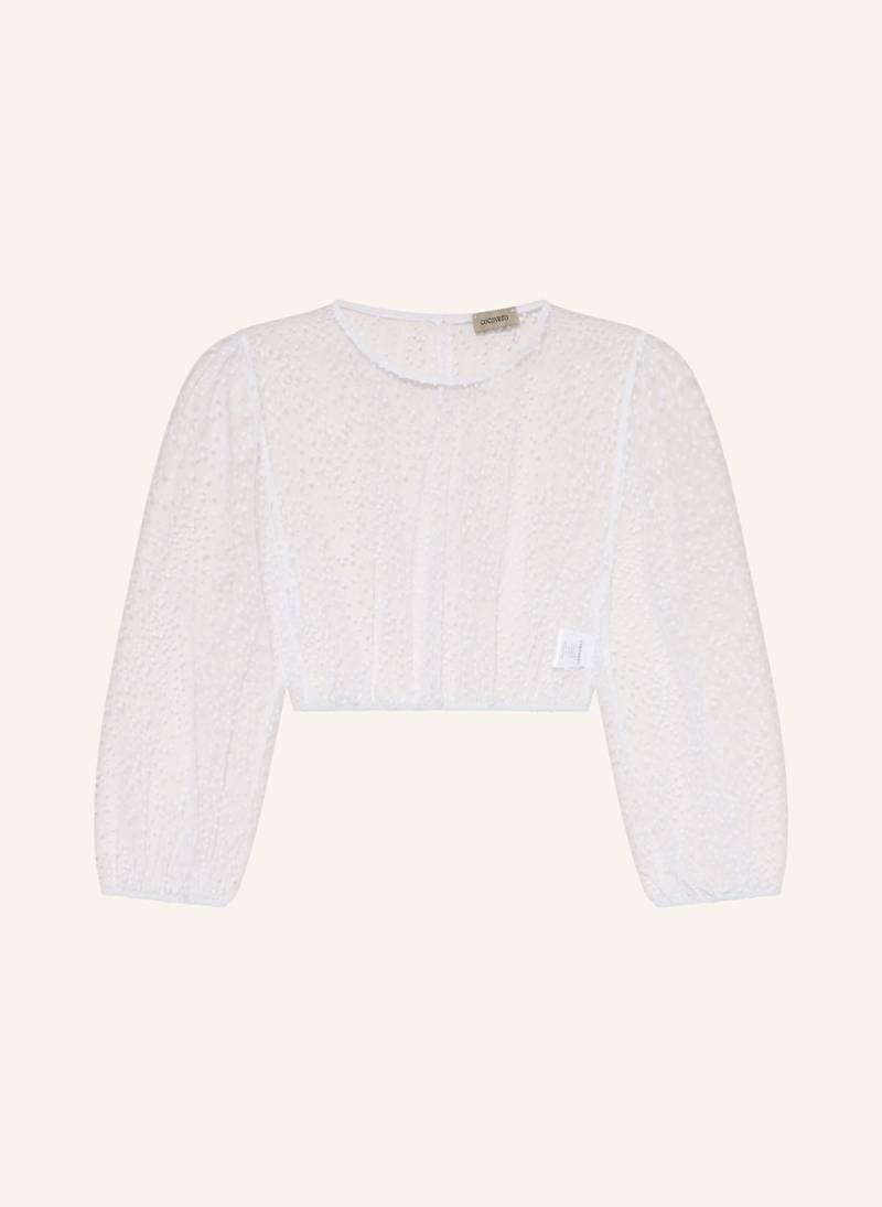 Cocovero Dirndlbluse Ophie Mit 3/4-Arm weiss von CocoVero