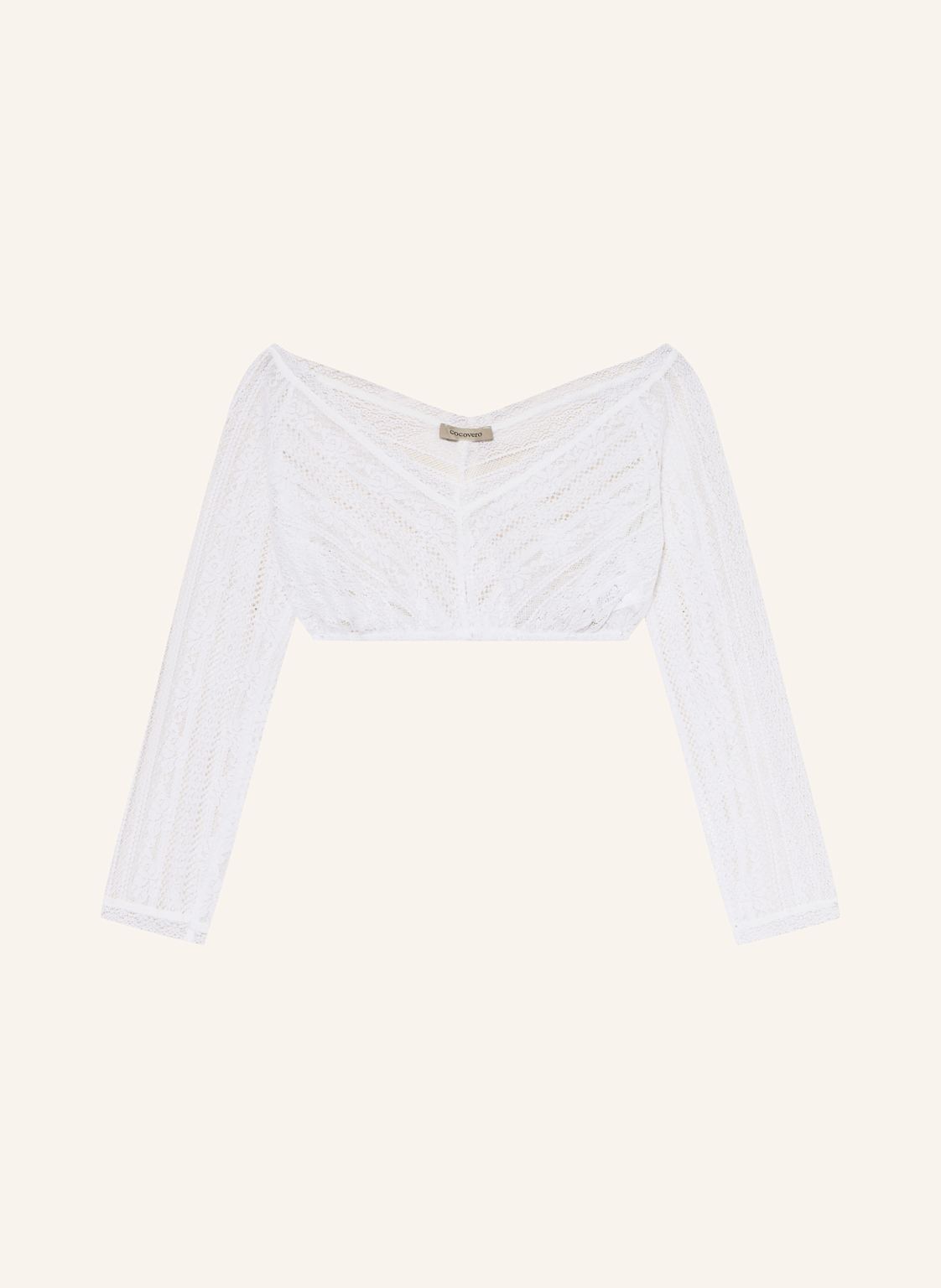 Cocovero Dirndlbluse Romy Aus Spitze Mit 3/4-Arm weiss Cocovero Dirndlbluse Romy Aus Spitze Mit 3/4-Arm weiss von CocoVero