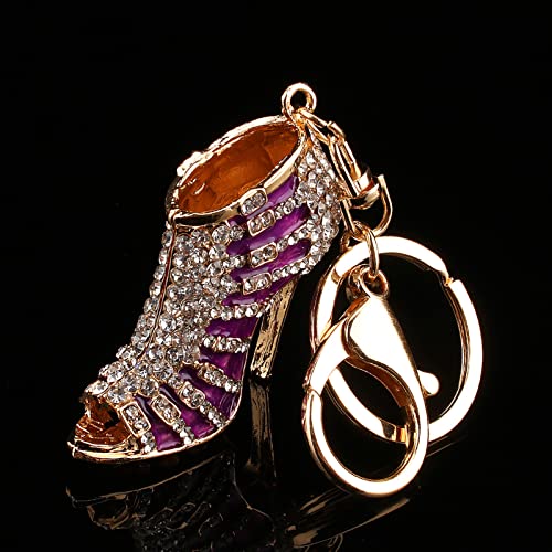 Cocoarm Personalisierter Strasssteine ​​High Heel Schlüsselbund Exquisity Crystal Anhänger für Mädchengeschenk von Cocoarm