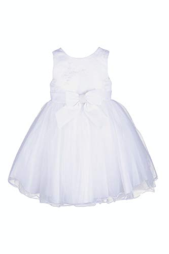 Cocolina Elena Taufkleid Weiß Festkleid Blumenmädchen Hochzeitkleid (2A - 80/86) von Cocolina