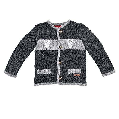 Bondi Baby Jungen Strickjacke Trachtenjacke Pullover (as3, Numeric, Numeric_80, Normal) von Cocolina4kids