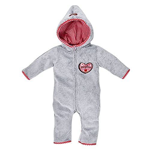 Cocolina4kids Bondi Baby Mädchen Fleece Overall Einteiler Winter Anzug Romper (74) von Cocolina4kids