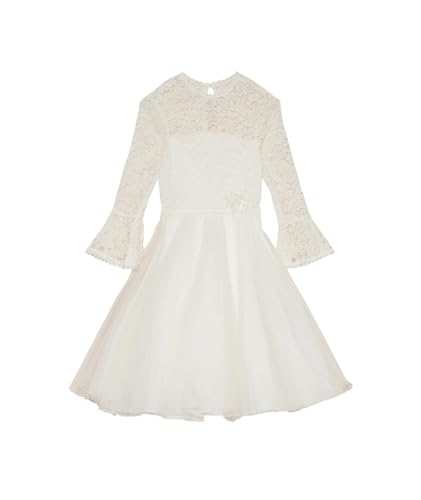 Cocolina4kids MONNY Mädchen Kommunionkleid Kleid Kommunion Erstkommunion Blumenmädchen Brautjungfer Hochzeitkleid Mädchen (DE/NL/SE/PL, Numerisch, 164, Regular, Ivory) von Cocolina4kids