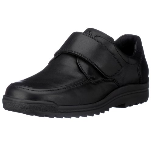 Waldläufer Kai 613300, Herren Halbschuhe, Schwarz/schwarz, 43 EU (9 UK) von Waldläufer