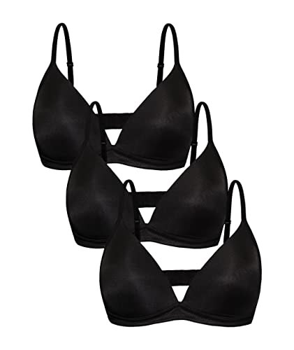 Coconuda Damen BH 3er-Pack Ciclamino Schwarz 3 von Coconuda