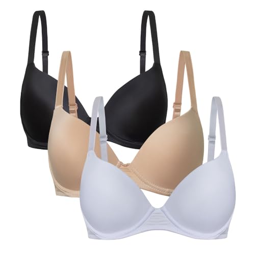 Coconuda Damen BH 3er-Pack Papavero Mehrfarbig 6 von Coconuda