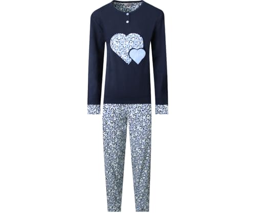 Coconuda Langer Winter-Pyjama für Damen aus warmer Baumwolle, Art.ccpgd32fCia, L Coconuda Langer Winter-Pyjama für Damen aus warmer Baumwolle, Art.ccpgd32fCia, L von Coconuda