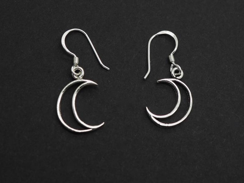 Mondarren, Crescent Ohrringe, Himmelsarren, Drop Dangle Dangling Hook Frauen Teen Girls von CoconutSilver
