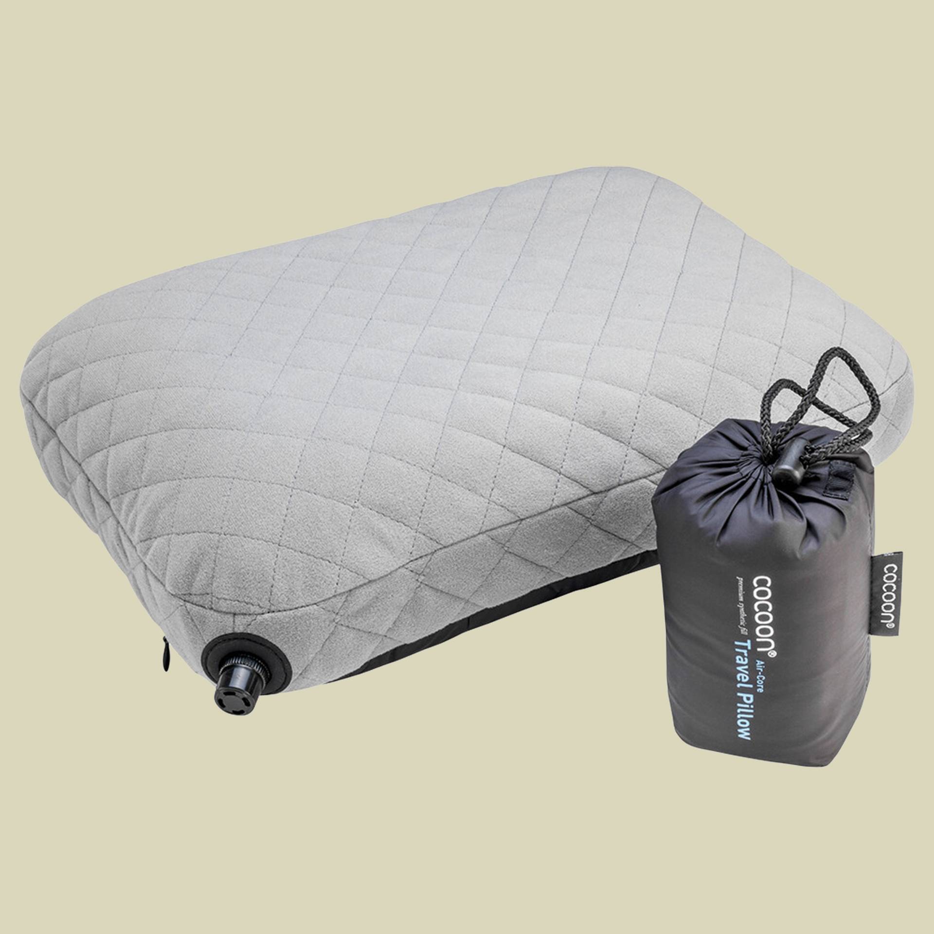 Air-Core Pillow Maße 28 x 38 cm Farbe charcoal/smoke grey von Cocoon