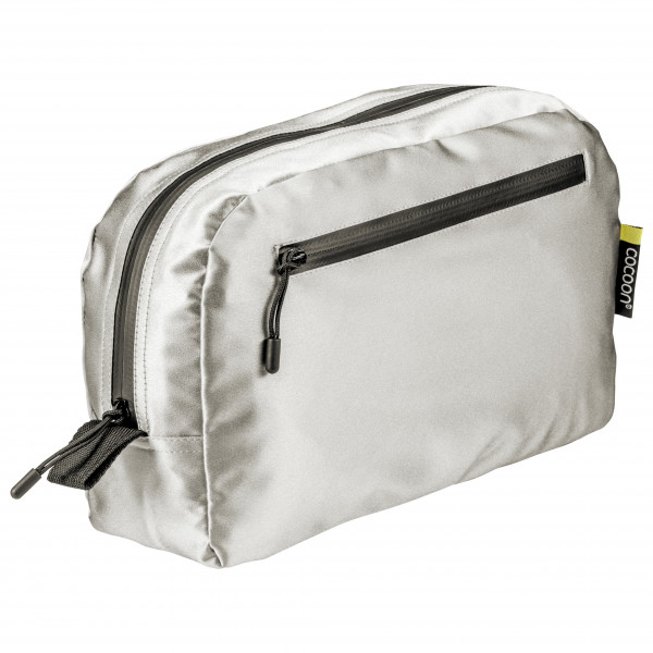 Cocoon - Silk Toiletry Bag - Kulturbeutel Gr 24 x 14 x 7 cm grau von Cocoon