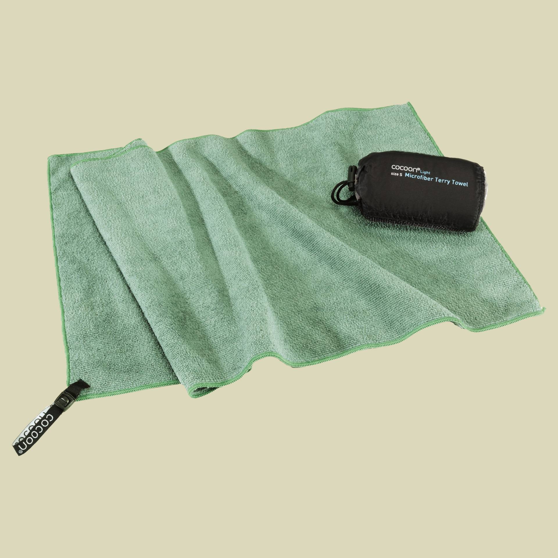 Terry Towel Light Größe medium Farbe bamboo green von Cocoon