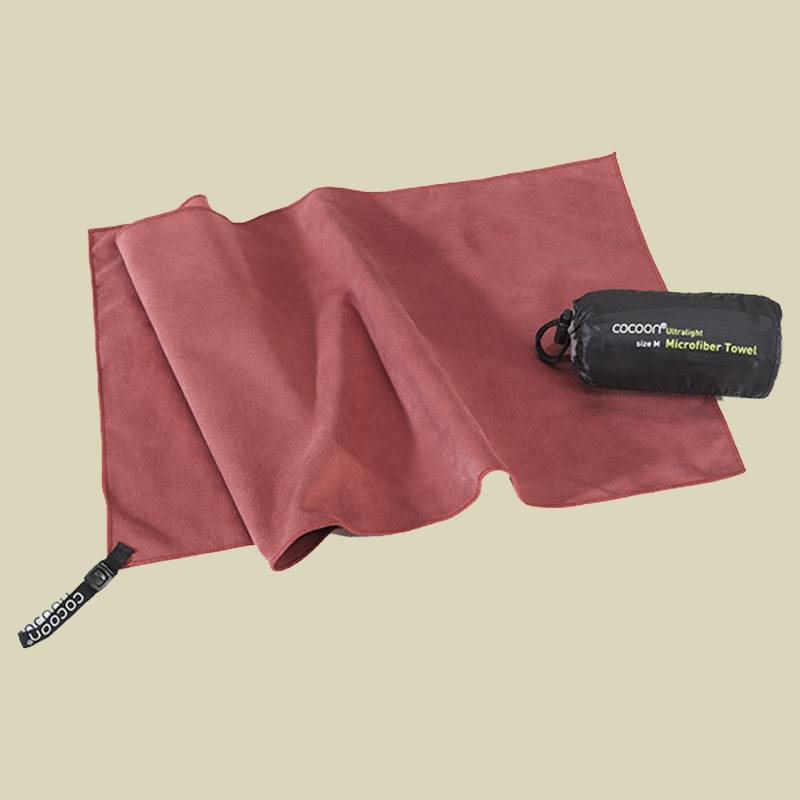 Towel Ultralight Größe x-large Farbe marsala red von Cocoon