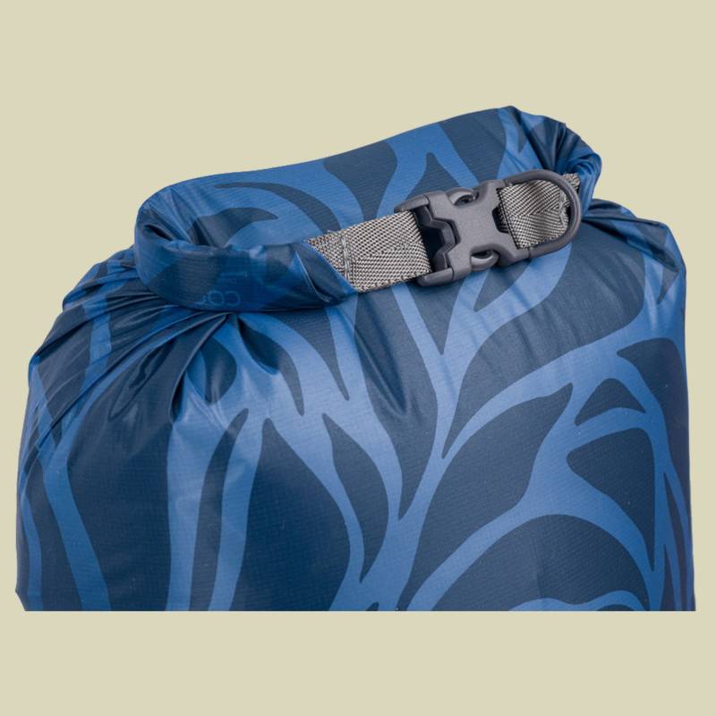 Drybag Hyperlight 5L blau - blue leaves von Cocoon