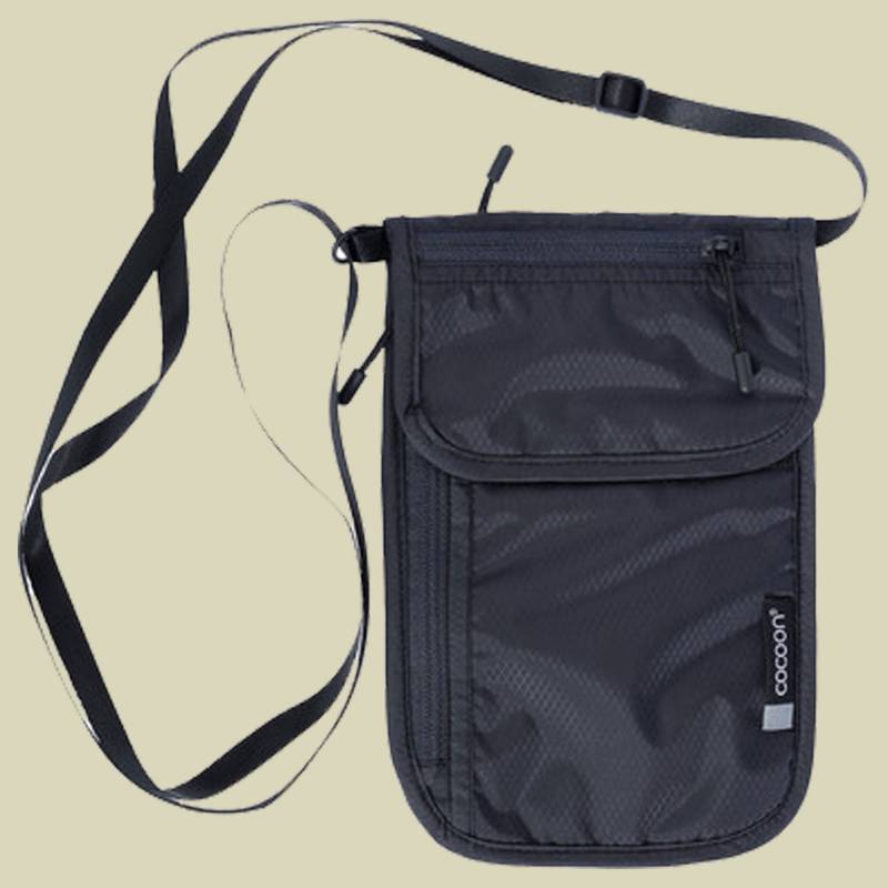 Travel Neck Wallet 20 x 13 cm schwarz - phantom black von Cocoon