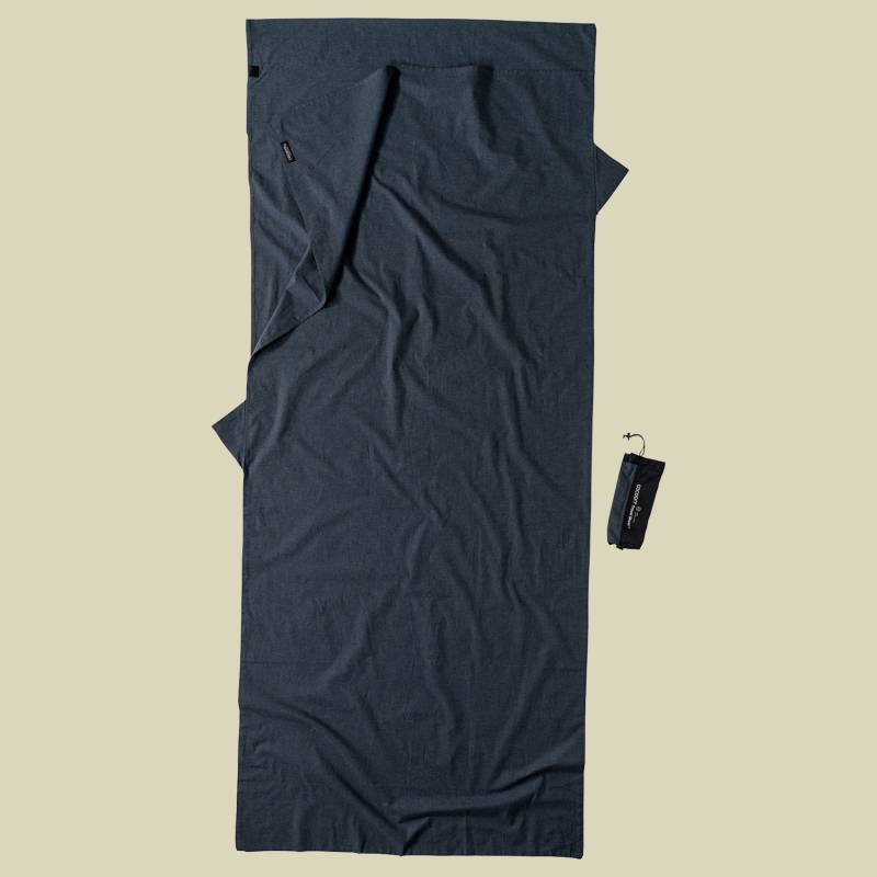TravelSheet Organic Cotton Größe 220 x 90 cm Farbe heather grey von Cocoon