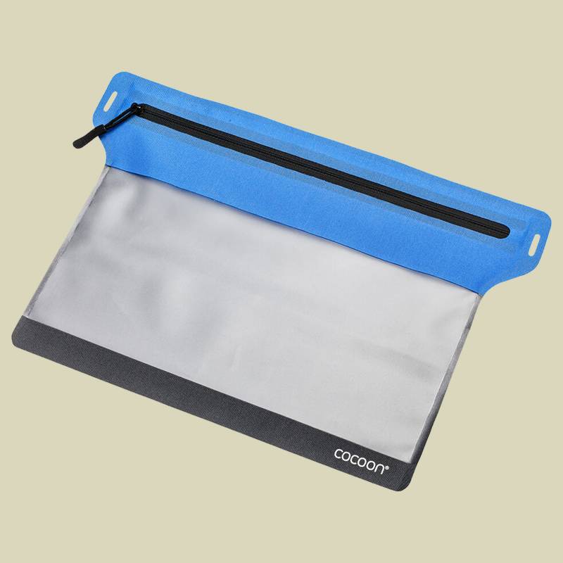 Zippered Flat Document Bag M blau - blue von Cocoon