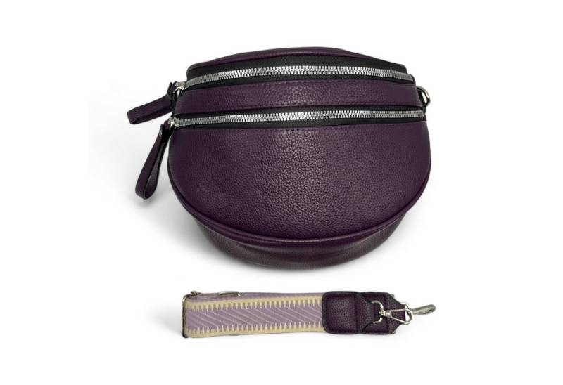 Cocopop Studio Gürteltasche Umhängetasche, Tasche mit doppeltem Reißverschluss von Cocopop Studio