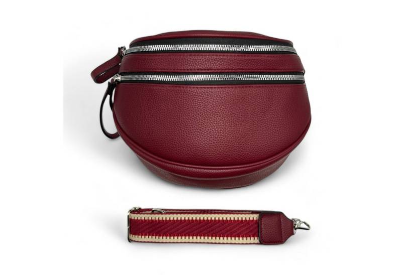 Cocopop Studio Gürteltasche Umhängetasche, Tasche mit doppeltem Reißverschluss von Cocopop Studio