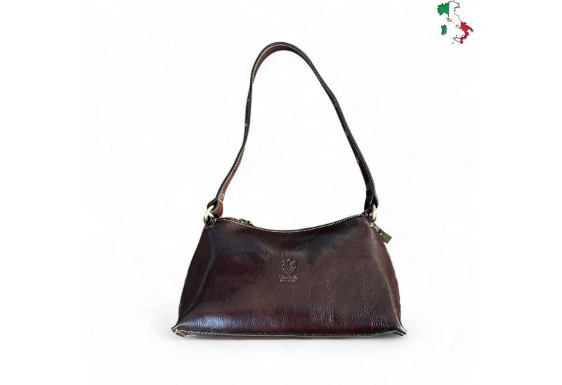 Cocopop Studio Handtasche Damenhandtasche aus Lackleder, Unterarmtasche, hergestellt in Italien von Cocopop Studio