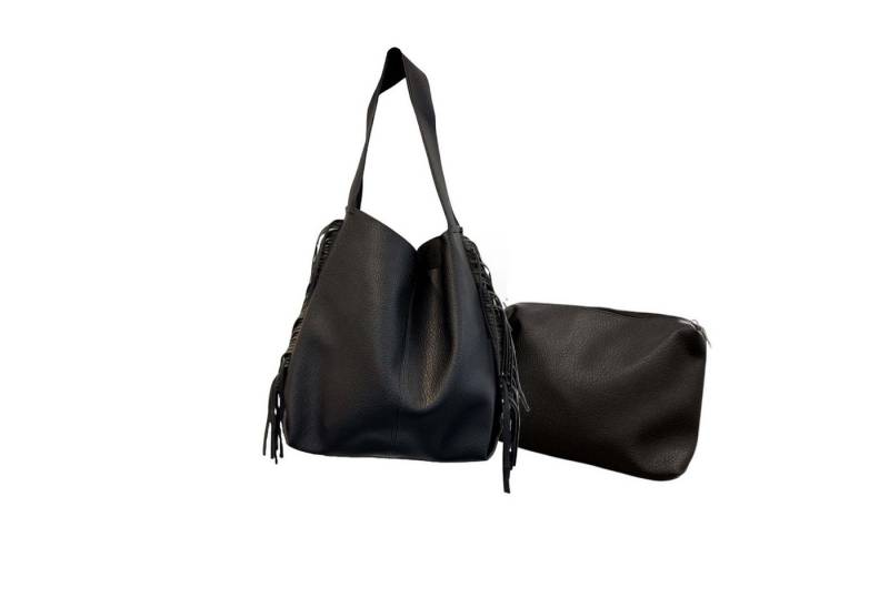 Cocopop Studio Schultertasche 2-in-1 Hand-Tasche,Shopper-Tasche,Zweizwecktasche von Cocopop Studio