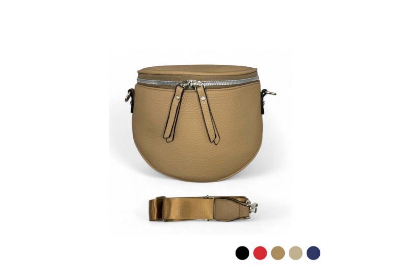 Cocopop Studio Umhängetasche Hüfttasche, Satteltasche, lässige einfarbige Tasche von Cocopop Studio