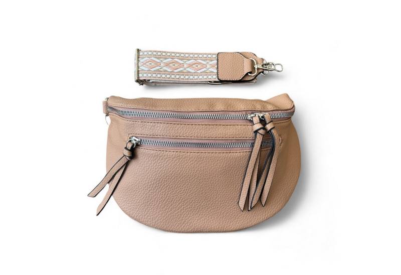 Cocopop Studio Umhängetasche Umhängetasche aus Veganes Leder, Bohemian-Stil, Bauchtasche Damen von Cocopop Studio