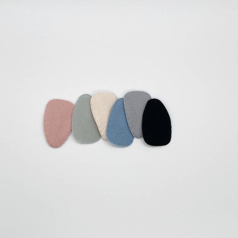 Pastellfarbene Stoff-Baby-Haarspangen Mini-Haarspange Pastellfarbene Stoff-Baby-Haarspangen Mini-Haarspange von CocosBonbon