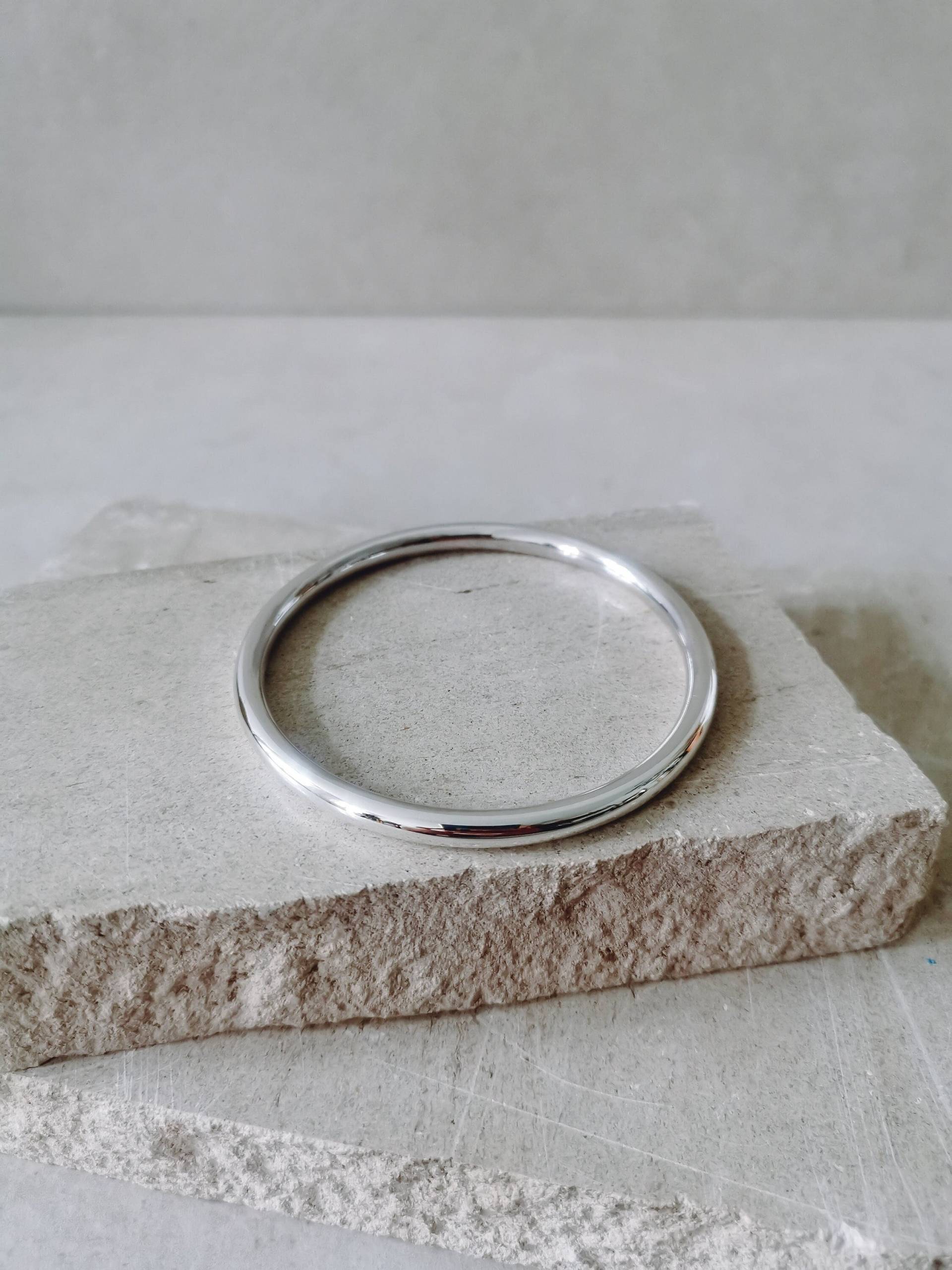 statement Armreif Aus 925 Silber, Minimalistisch Und Chunky 62mm Oder 65mm statement Armreif Aus 925 Silber, Minimalistisch Und Chunky 62mm Oder 65mm von CocosyBerlin