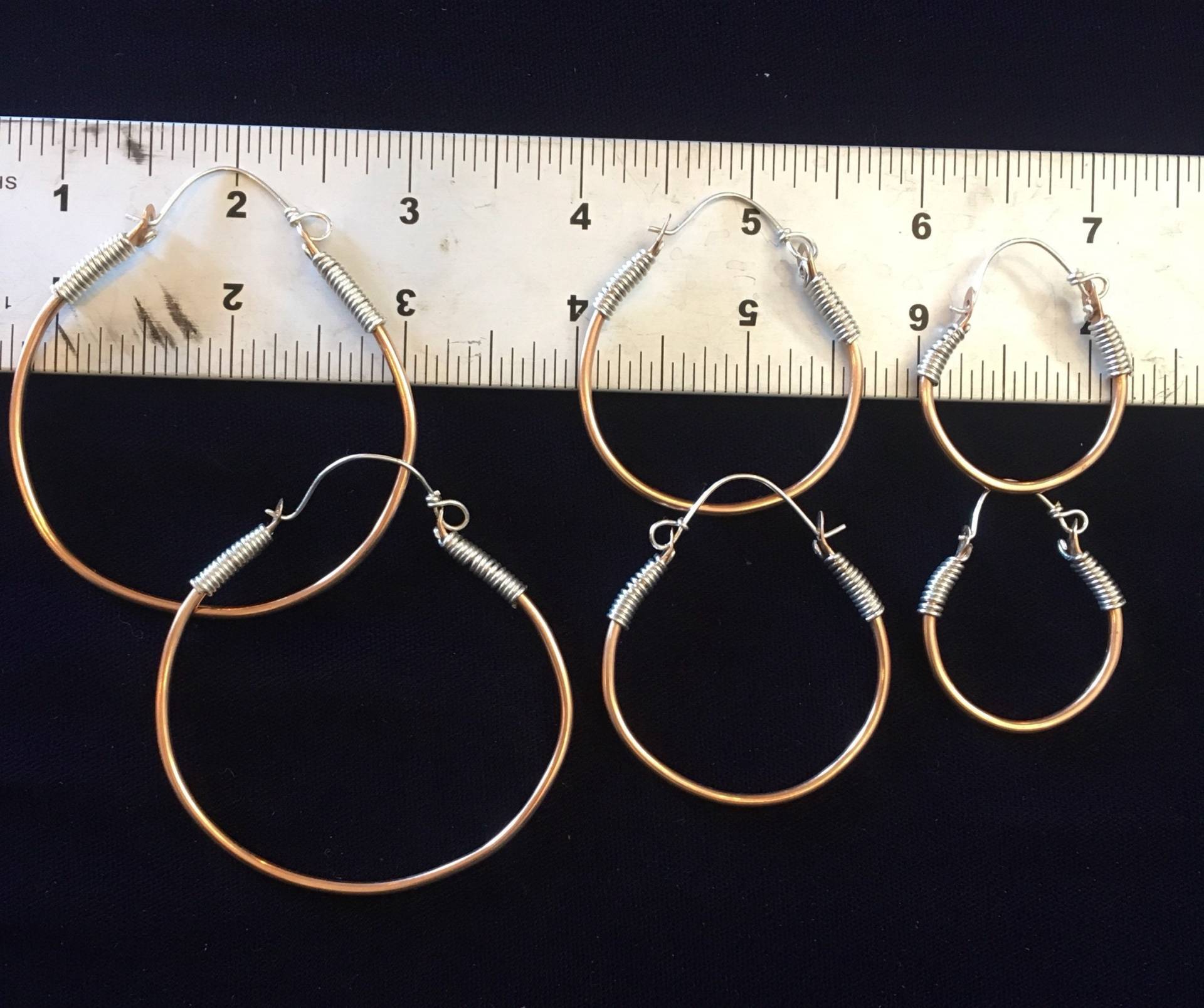 Bronze Ohrringe Mit Silber Bronze Ohrringe Mit Silber von Codacraft