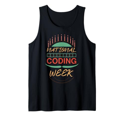 Herren National Coding Week, Programmierer, Dev Tank Top Herren National Coding Week, Programmierer, Dev Tank Top von Code Culture Studio