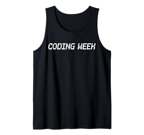 Herren Nationale Coding Week Tank Top Herren Nationale Coding Week Tank Top von Code Culture Studio