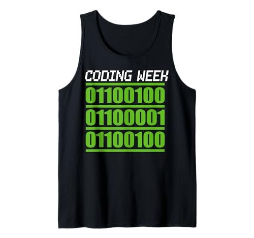 Herren Nationale Coding Week Tank Top Herren Nationale Coding Week Tank Top von Code Culture Studio