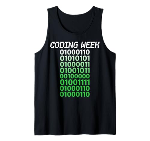Herren Nationale Coding Week Tank Top Herren Nationale Coding Week Tank Top von Code Culture Studio