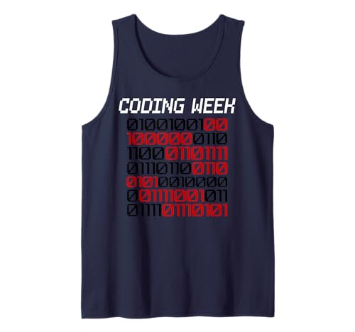 Herren Nationale Coding Week Tank Top Herren Nationale Coding Week Tank Top von Code Culture Studio