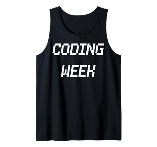Herren Nationale Coding Week Tank Top Herren Nationale Coding Week Tank Top von Code Culture Studio