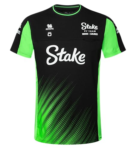 Code Zero Stake F1 Kick Sauber 2025 Herren Team T-Shirt, Schwarz , S Code Zero Stake F1 Kick Sauber 2025 Herren Team T-Shirt, Schwarz , S von Code Zero