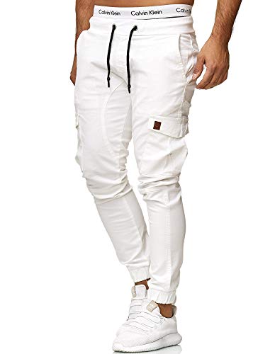 Code47 Herren Chino Pants | Jeans | Skinny Fit | Modell 3301 Weiss 40 von Code47