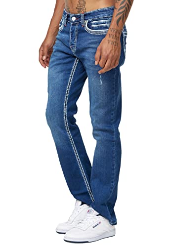 Code47 Herren Jeans Modell 3337 Blau 29 von Code47