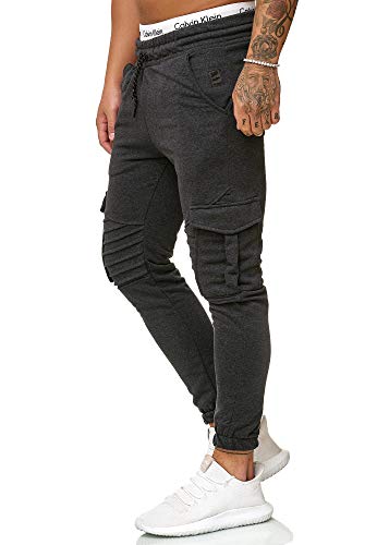 Code47 Herren Jogging Hose Jogger Streetwear Sporthose Modell 1214 Antra L von Code47