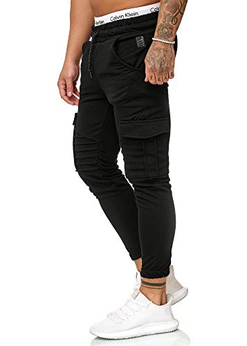 Code47 Herren Jogging Hose Jogger Streetwear Sporthose Modell 1214 Schwarz M von Code47