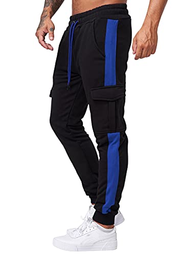 Code47 Herren Jogginghose 1643 Schwarz Blau M von Code47