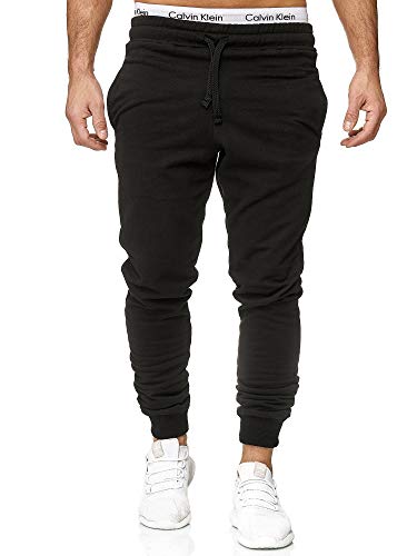 Code47 Herren Jogginghose Sporthose Männer Trainingshose Sweatpants 5000C Schwarz S von Code47