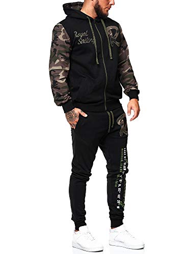 Code47 Jogginganzug 3677 Olive Camouflage S von Code47