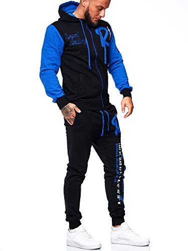 Code47 Jogginganzug 3677 Schwarz Blau S von Code47