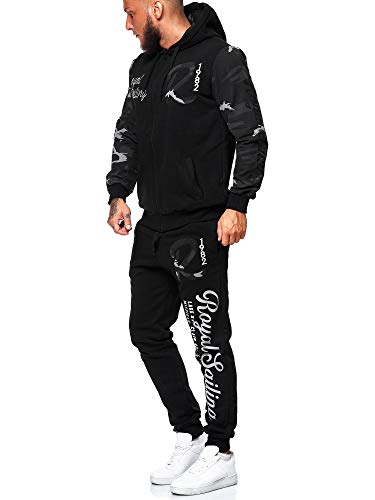 Code47 Jogginganzug 3677 Schwarz Camouflage S von Code47