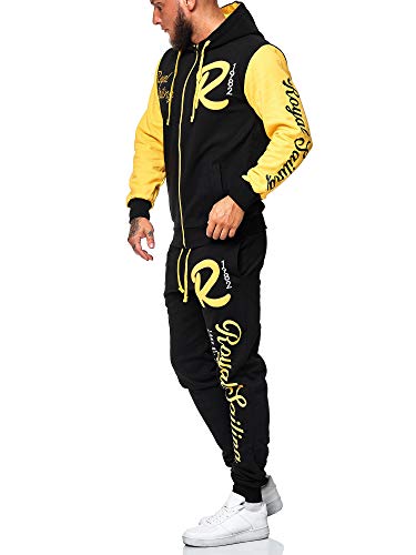 Code47 Jogginganzug 3677 Schwarz Gelb XXXXXL von Code47