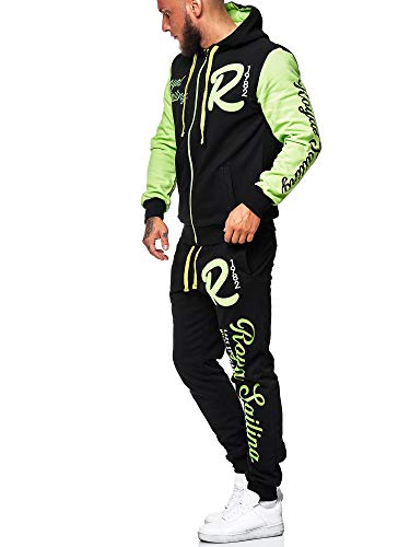 Code47 Jogginganzug 3677 Schwarz Lemon XXXXL von Code47