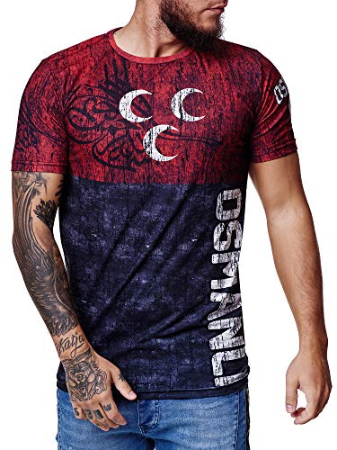 Herren Länder T-Shirt Kurzarm Rundhals Fußball Fanshirt Osmanli 1509 3XL von Code47