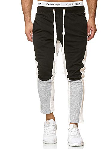 Herren Männer Jogger Modern Jogginghose Trainingshose Sporthose Fitness Hose Jogger Streetwear Freizeithose Sport Fitness Outfit Gym von Code47